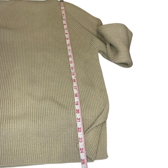 CAROLYN TAYLOR Sweater Women Size: L color: tan - Picture 4 of 7